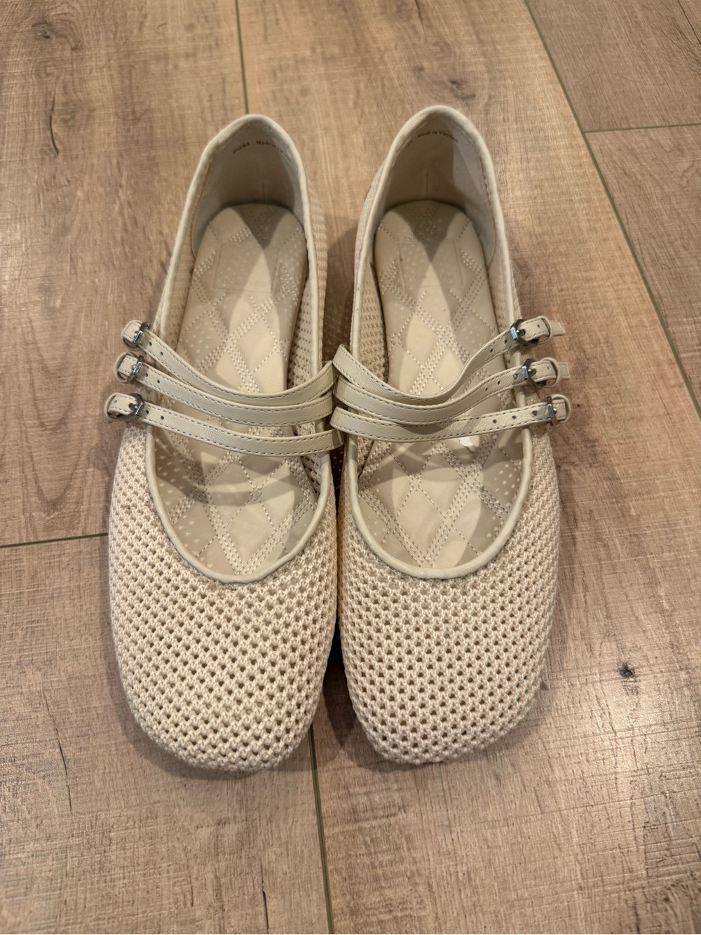 Dolce Vita Alisen Mesh Mary Jane Flat (natural), sz 8.5 - Picture 3 of 16